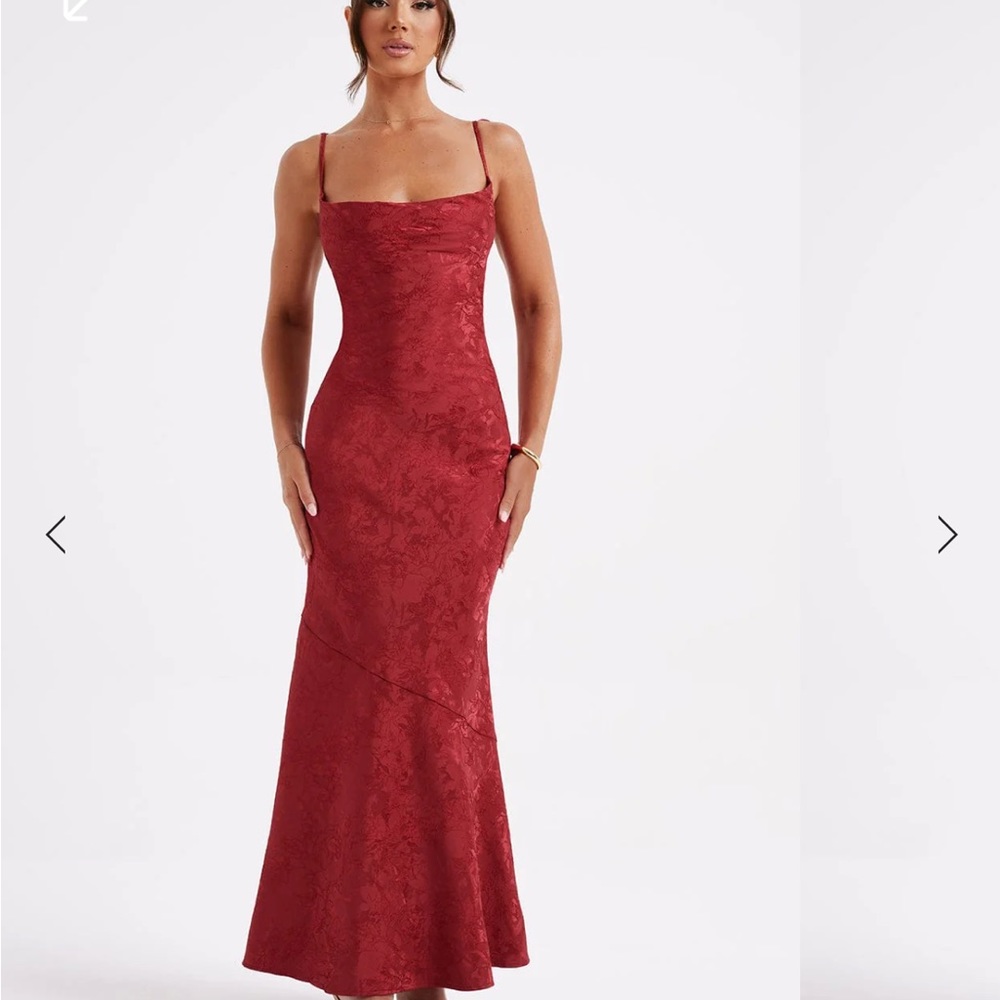 Babyboo Whitney Maxi Dress- Red